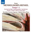 Fanny Mendelssohn-Hensel: Songs, Vol. 1