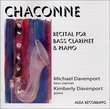 Chaconne: Recital for Bass Clarinet & Piano