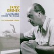 Ernst Krenek: Klavierwerke