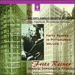 Early North American Orchestra Recordings - Fritz Reiner In Pittsburgh, Volume 1 - Wager: Preludes and Orchestral Music / Johann Strauss: Schatz Waltz; Wiener Blut / Richard Strauss: Don Juan, Op. 20; Don Quixote, Op. 35 (recorded 1940-41)