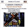 Cooman: Sacred Choral Music