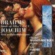 Brahms: Sonatas; Joachim