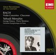 Bach: Violin Concertos, Chaconne