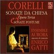 Corelli: Sonate Da Chiesa Op 3 / Sonate Postume