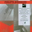 Philippe Boesmans: Violin Concerto / Conversions / Piano Concerto
