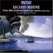 Ascanio Maione: Primo libro di diversi Capricci per sonare (Napoli 1603)