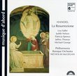 Handel - La Resurrezione / L. Saffer · J. Nelson · P. Spence · J. Thomas · M. George · PBO · McGegan