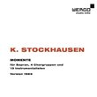 Stockhausen: Momente by Wergo