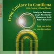 From Fanfare to Cantilena: 1