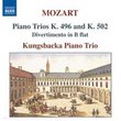Mozart: Piano Trios K. 496 and K. 502; Divertimento in B flat