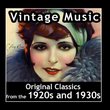 Vintage Music: Original Classics from the 1920s and 1930s