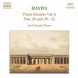 Haydn: Piano Sonatas Vol. 6, Nos. 20 and 30-32