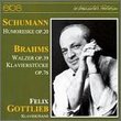 Felix Gottlieb plays Schumann & Brahms
