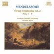 Mendelssohn: String Symphonies Vol. 2, Nos. 7-9