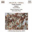 Franck, Grieg: Violin Sonatas