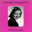 Lebendige Vergangenheit: Maria Cebotari