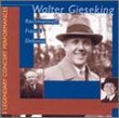 Gieseking and the Late Romantics