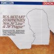 Mozart: Symphonies Nos. 36 & 38 / Philharmonia Orchestra / Emmanuel Krivine (Denon)