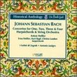 J.S. Bach: Concertos for 1, 2, 3 & 4 Harpsichords & String Orchesra