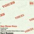 Hans Werner Henze: Voices