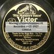 Waring's Pennsylvanians #1 Recorded 1925 - 1927