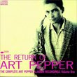 The Return of Art Pepper: The Complete Art Pepper Aladdin Recordings: Volume 1