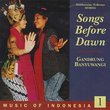 Music Of Indonesia 1: Songs Before Dawn - Gandrung Banyuwangi