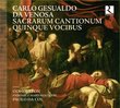 Carlo Gesualdo da Venosa: Sacrarum cantionum quinque vocibus