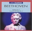 Beethoven: Sinfonia No. 5; Concierto de Piano No. 5