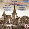 Hasse: Italiana Cantatas with Obbligato Instruments