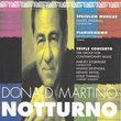 Notturno: Music by Donald Martino