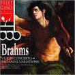Brahms: Violin Concerto; Paganini Variations