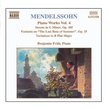 Mendelssohn: Sonata In G Minor / Fantasia, Op. 15 /  Variations, Op. 83