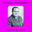Lebendige Vergangenheit: Leonard Warren, Vol. 3