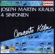 Joseph Martin Kraus - 4 Symphonies [4 Sinfonien] (Symphonies in C minor, E flat major, C major, and D major)