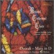 Dvorak: Mass in D / Bruckner and Brahms: Motets
