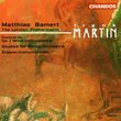 Frank Martin: Concerto for 7 Wind Instruments, Percussion & Strings / Studies for String Orchestra / Erasmi monumentum - Matthias Bamert