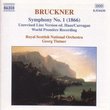 Bruckner: Symphony No. 1 (1866 Linz Version, ed. Haas/Carragan) / Adagio (1876) to Symphony No. 3