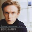 Brahms: Symphonies #3 & 4