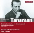 Alexandre Tansman: Symphonic Chamber Works, Vol. 4