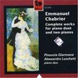 Chabrier: Complete Works for 2 Pianos