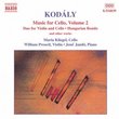 Kodály: Music for Cello, Volume 2