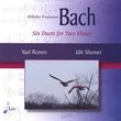 W.F. Bach: Six Duets for Two Flutes