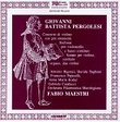 Giovanni Battista Pergolesi: Concerto di violino con più strumenti; Sinfonia per violoncello e basso continuo