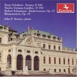 Schubert: Sonata; 12 German Ländler; Schumann: Kinderszenen
