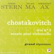 Chostakovich: Trio No.2; Sonata For Cello & Piano