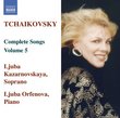 Tchaikovsky: Vol. 5-Complete Songs