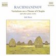 Rachmaninov: Variations on a Theme of Chopin