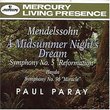Mendelssohn: Symphony No. 5 / Midsummer Night's Dream