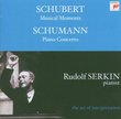 Schubert: Musical Moments; Schumann: Piano Concerto